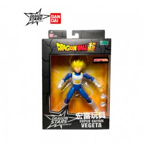 BANDAI AMERICA - DRAGONBALL SUPER DRAGON STARS SUPER SAIYAN VEGETA-VERSION 2 6.5 ACTION FIGURE BANDAI