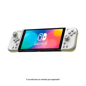 MANDO NINTENDO SWITCH HORI SPLIT PAD COMPACT LIGHT GRAY & YELLOW