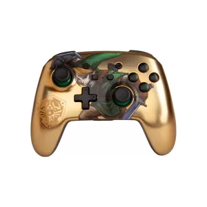 MANDO NINTENDO SWITCH PRO POWERA –  ZELDA LINK GOLD