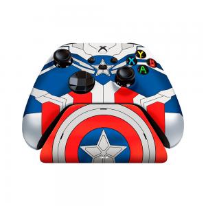 Mando Gamepad Razer Wireless Controller + Quick Charging Stand for Xbox Captain America Edition