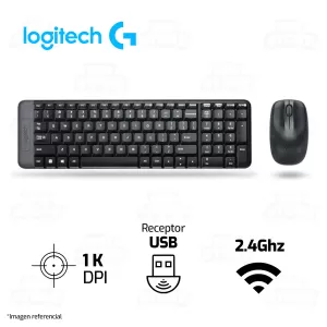 COMBO LOGITECH MK220 | INALAMBRICO | TECLADO + MOUSE