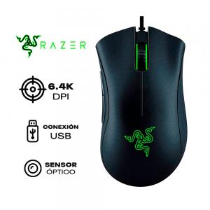 MOUSE RAZER DEATHADDER ESSENTIAL 6,400 DPI NEGRO