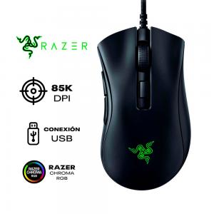 MOUSE DE JUEGO RAZER DEATHADDER V2 MINI NEGRO