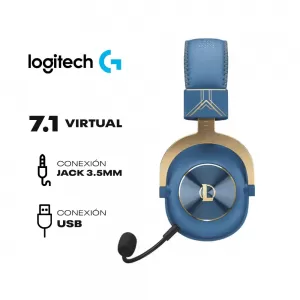 AUDIFONO LOGITECH GPRO X LOL 2 | 3.5MM-USB | 7.1