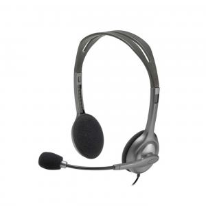 AUDIFONOS LOGITECH H111 SILVER CON MICROFONO