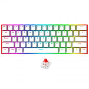 TECLADO REDRAGON DRAGONBORN K630 | ESPAÑOL | MECANICO | SW-RED | RGB | BLANCO