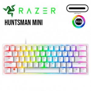 TECLADO RAZER HUNTSMAN MINI OPTOMECANICO SW- RED RGB  BLANCO