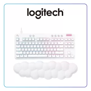 Teclado Gamer Logitech G713 Tkl Mechanical Linear Rgb Reset White Aurora Collection