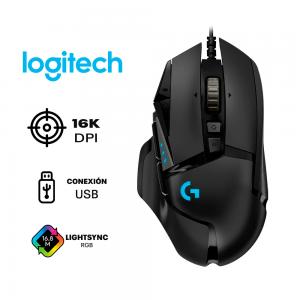 MOUSE LOGITECH G502 HERO | 16,000 DPI | RGB