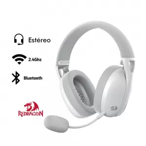 AUDIFONO REDRAGON IRE PRO H848 | BLUETOOTH- INALAMBRICO- USB | 7.1 | GRIS