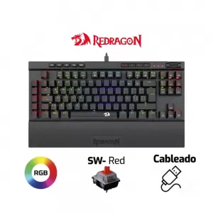 TECLADO REDRAGON MAGIC WAND PRO K587PRO | OPTOMECANICO | SW-RED | RGB