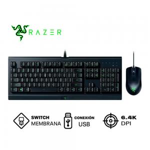 KIT GAMER TECLADO RAZER CYNOSA LITE Y MOUSE ABYSSUS LITE SP