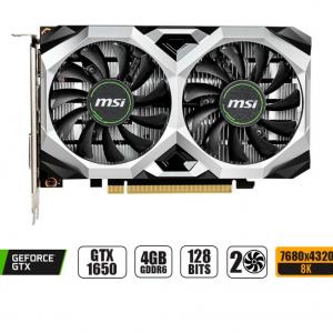 TARJETA DE VIDEO MSI GTX1650 4GB GDDR6 NVIDIA VENTUS XS OCV1 128BITS