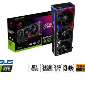 TARJETA DE VIDEO ASUS ROG STRIX RTX4090 OC 24GB GDDR6X NVIDIA 384BITS