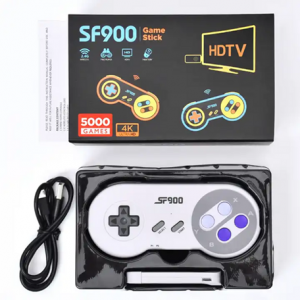 CONSOLA RETRO MINI SUPER NINTENDO SF900 +5000 JUEGOS 4GB