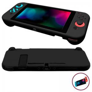 FUNDA DE SILICONA PARA NINTENDO SWITCH 1 PIEZA NEGRO