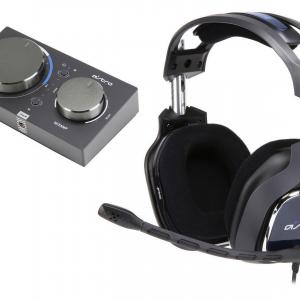 AURICULAR GAMING ASTRO A40 TR BLACK + MIXAMP PRO