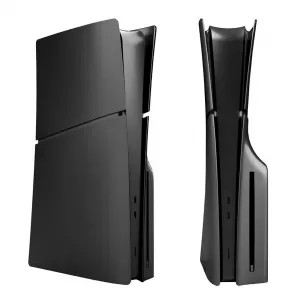 TAPA CARCASA CASE PARA PS5 SLIM CON LECTOR NEGRO