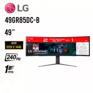 MONITOR 49 LG 49GR85DC-B GAMING ULTRAGEAR 4K QHD 240 HZ